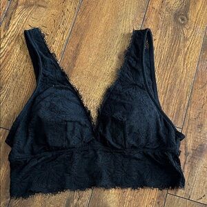 Aerie Black Lace Bralette